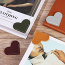 Bookworm Book Marker Heart Bookmark 8 Pieces Leather Leather Reading