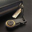 Fordable Portable Stainless Steel Mini Cutter Outdoor EDC Key Ring