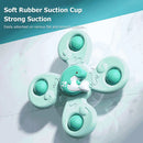 Sucker Finger Spinning Rotating Toys Kids Bathing Soothe Emotions Toys for Ba