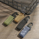 Camping Water Bottle Hanger Hook Buckle Backpack Keychains Nylon Belt Carabiner
