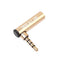 3.5mm Male to Female 90 Degree Right Angled Adapter Connector Plug(1pc)