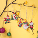 Double-sided 5D Diamond Painting Christmas Pendant Xmas Trees DIY (GP002) Newly