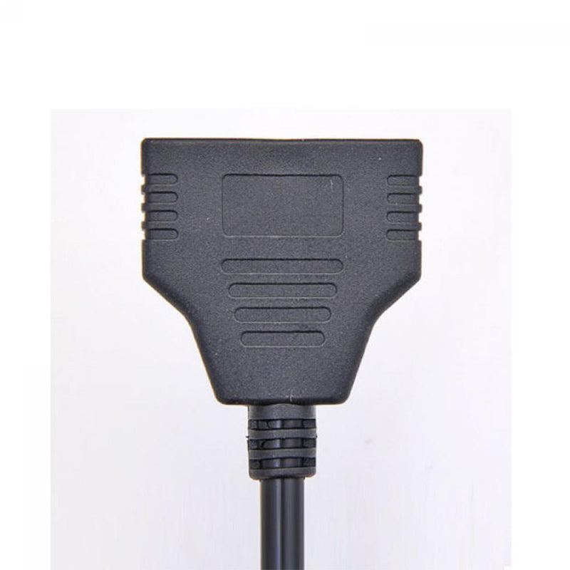 Dual Port Cable Splitter 1080p HDMI Converter 1 In 2 Out Male to 2 Female