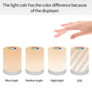 Kids Bedside Table Lamp Dimmable RGB Touch Color Change LED Night Light