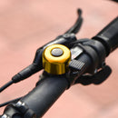 Bike Aluminum Alloy Mini Horn Bicycle Handlebar Alarm Ring Bell (Yellow) Newly