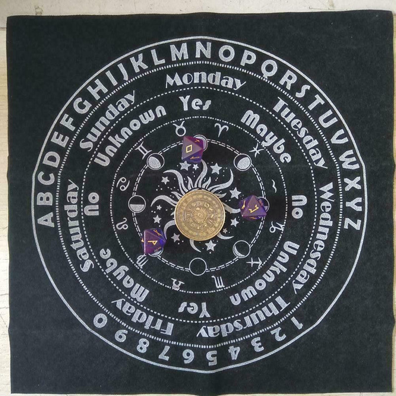 Divination Altar Tarot Cards Dedicated Tarot Tablecloth Professional Runne I8C1