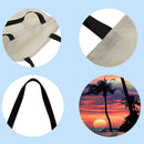 Sunset night view Printed Shoulder Shopping Bag Casual Large Tote Handbag