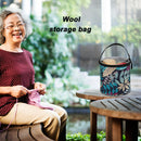 DIY Knitting Kit Storage Bag Sewing Crochet Organizer Woolen Yarn Holder Bag