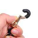 Metal Hook Leather Saxophone Neckband Lanyard Saxophone Strap Clarinet Sling
