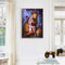 Butterfly Girl and Cat Oil Paint By Numbers DIY Handpainted on Canvas Wall Ar