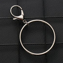 Rock Metal Big Ring Pants Key Ring Hip Hop Jewelry Key Chains Clip Bag Chain