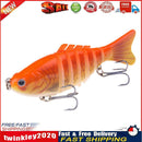 10cm/20g 7 Section Swimbait Bass Fishing Multi Jointed Artificial Lure (A) Newly