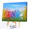 Frameless Oil Paint By Numbers DIY Flower Picture Craft for Home Living Room