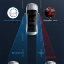 Upgrade suction cup type car rearview mirror car with small round mirror