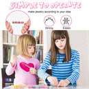 Bracelet Making Beads Kit Colorful Mixed Polymer Clay Beads DIY Jewelry Set