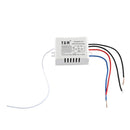 5pcs ON/OFF Remote Control Timer Switch + Receiver for UVC Lamp(White 220V)