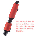 Metal Fishing Reel Seat Deck Rod Clip Holder Fitted Wheel Rubber Cushion To