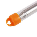 Stainless Steel Pocket Bellows Collapsible Air Blasting Campfire Fire Tool Newly