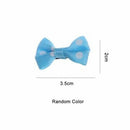 knot Nylon Printed Flowers Head Wraps Alligator Clips Baby Headband Hair Clip