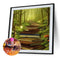 5D DIY Full Drill Diamond Painting Book Ladder Cross Stitch Embroidery Gift