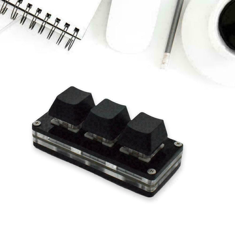 Mini 3-key Keypad Gaming Keyboard Programming Macro Mechanical J1W2 Keypads A3I1