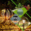 Replacement Solar Light Tops Outdoor Hanging Lantern Light Parts (2pcs)