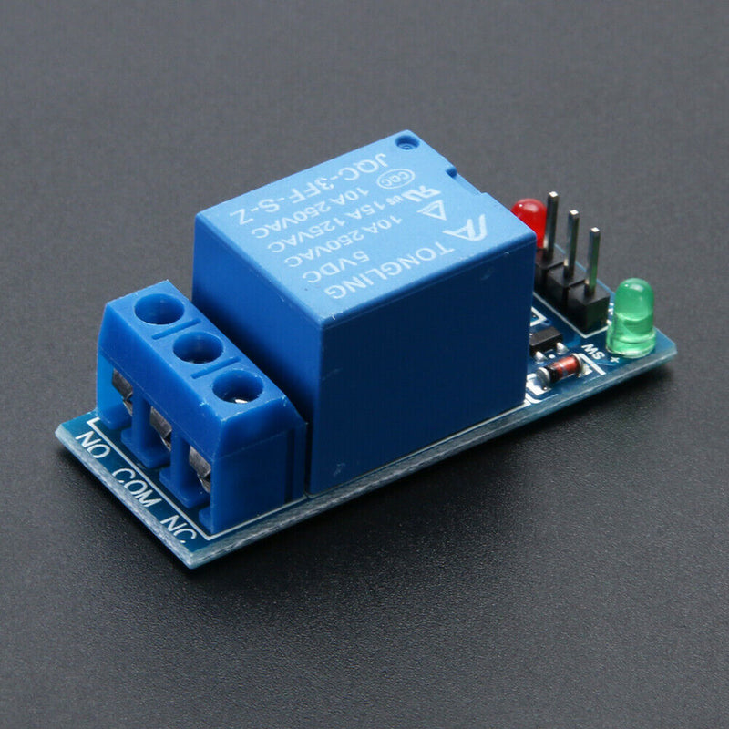 5pcs/LOT 1 Channel DC 5V Relay Switching Module for Arduino Raspberry Pi ARM AVR PIC A