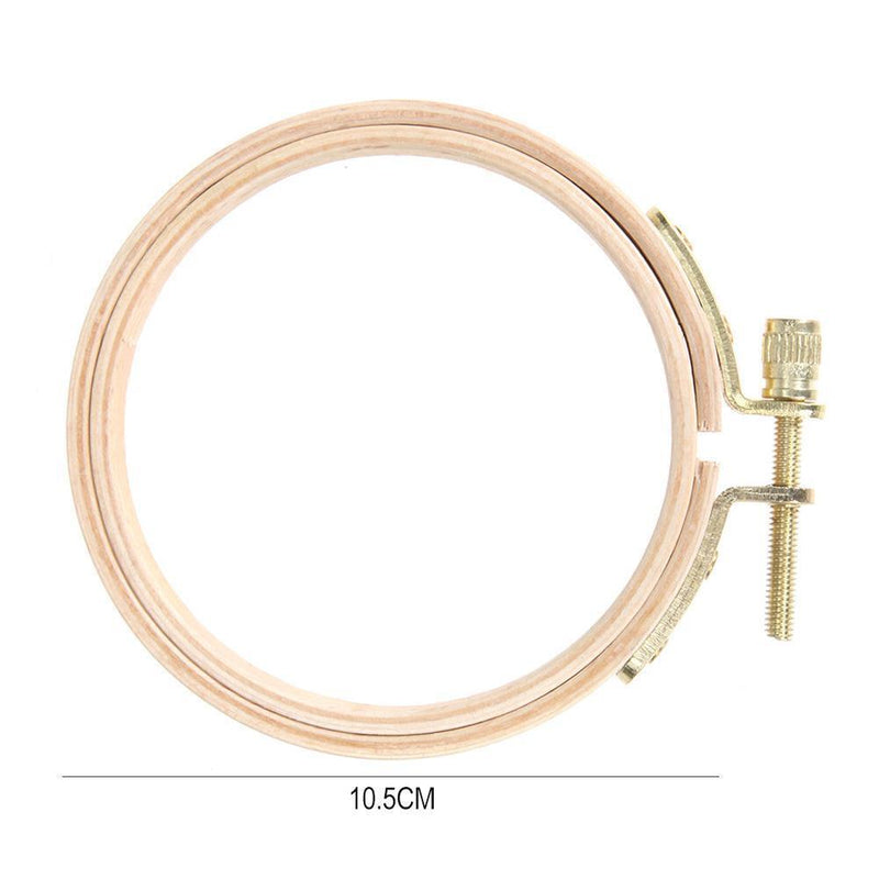 DIY Wooden Cross Stitch Craft Hoop Ring Hand Embroidery Tool