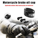 CNC Motorcycle Brake Clutch Master Cylinder Fluid Reservoir Oil Cup (Black)