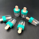 12x 8ml Lip Gloss Tube Transparent DIY Makeup Lipstick Glaze Container Bott