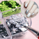Spangles Mnicure Gel Polish Sparkly Nail Sequins Glitter Flakes Mirror Rhombus