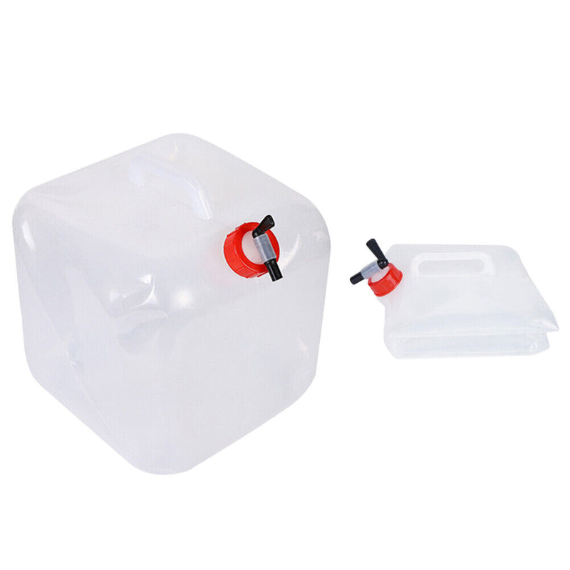 Collapsible Water Storage Container Drinking Bag for Hiking Fishing (18L) Newly