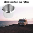 1pc Stainless Steel Cup Drinking Holder for Marine Boat Car Truck Camper Li