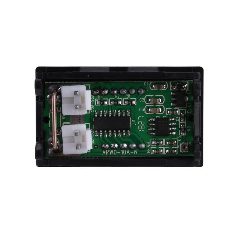 Mini 0.56in LED Digital Display DC 0-10A Ammeter Amp Panel Meter (Blue)