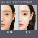 Tongue Shaped Powder Puff Face Makeup Applicator Makeup Non-Stick Powder Puff`