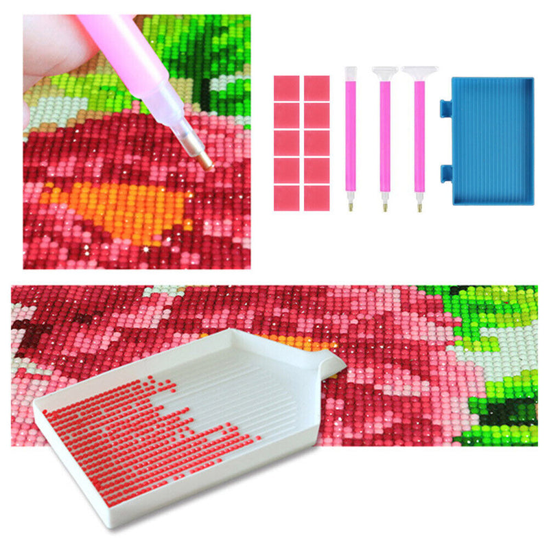 Diamond Painting Accessories Organizer Trays Point Drill Pen Storage Container