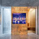 Painting By Numbers Kit DIY Night Sky Ship Canvas Oil Art Picture for Home