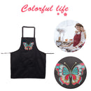DIY Cartoon Diamond Painting Apron Cooking Baking Bib Home Kitchen Accessor