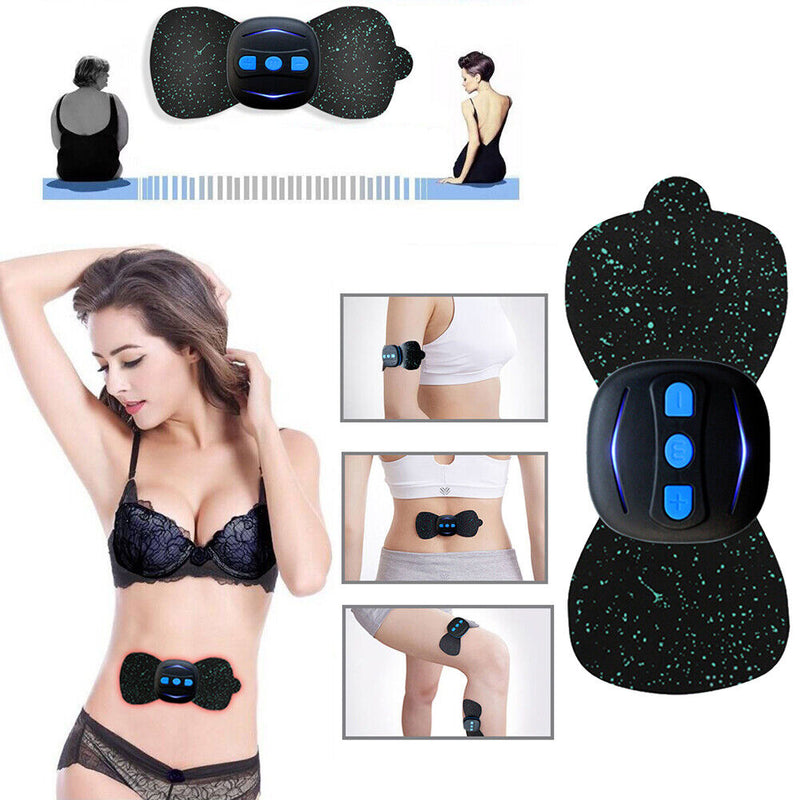 Portable Cervical Spine Mini Massage Patch Muscle Relax Neck Massager (Set)