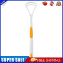 Tongue Brush Tongue Scraper Cleaner Oral Care Tongue Cleaning Tool (Yellow)