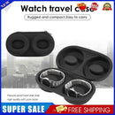 #A Round Watch Protection Box Portable Watch Case Double Dent Fits All Wristwatc