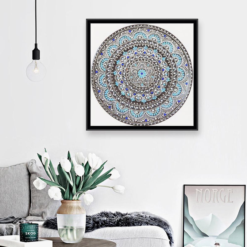 5D DIY Special Shaped Diamond Painting Mandala Cross Stitch Kits (R8362) Newly