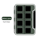 #A Waterproof Fishing Tackle Box Large Storage Case Fishing Lure Spoon Hook Box