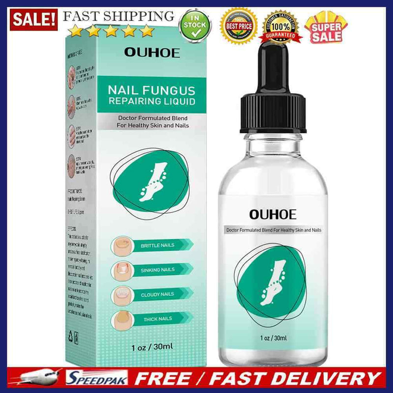 Toenail Fungus Oil Nail Repair Liquid for Fingernails Whitening Toe Feet Ca