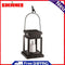 Retro Lantern Candle Twinkle Lamp LED Solar Light Outdoor Garden Hanging Decor