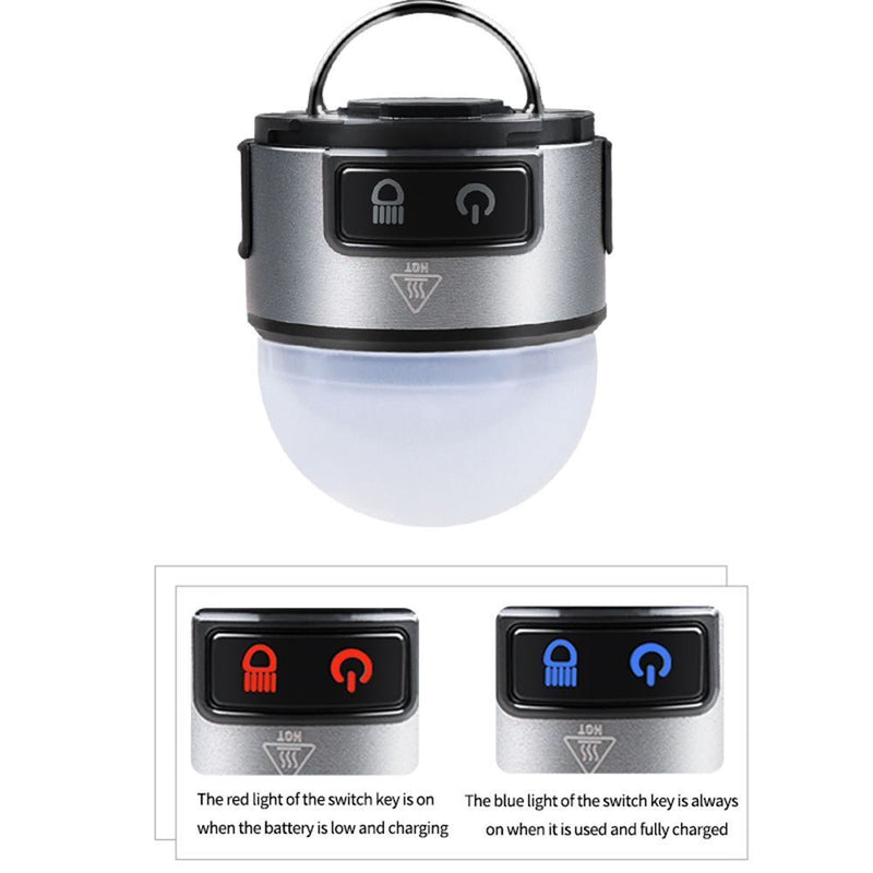 With Magnet Hook Camping Light Cap Clip Lights Headlamp XPG+COB Headlight