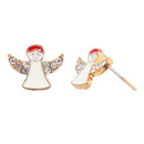Stocking Snowflakes Drop Dangle Christmas Earrings Set Ear Pendants Ear Studs