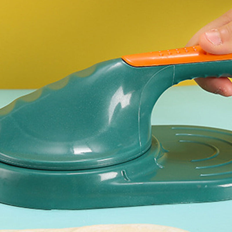 Manual Dumpling Skin Mold Kitchen Lazy DIY Jiaozi Maker Dough Press (Green)