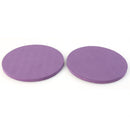 1 Pair Plank Workout Round Knee Pad Fitness Push-ups Yoga Mats (Purple)