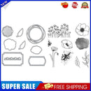 Metal Cutting Dies Stencil Stamp for DIY Scrapbook Card Embossing Craft (C)